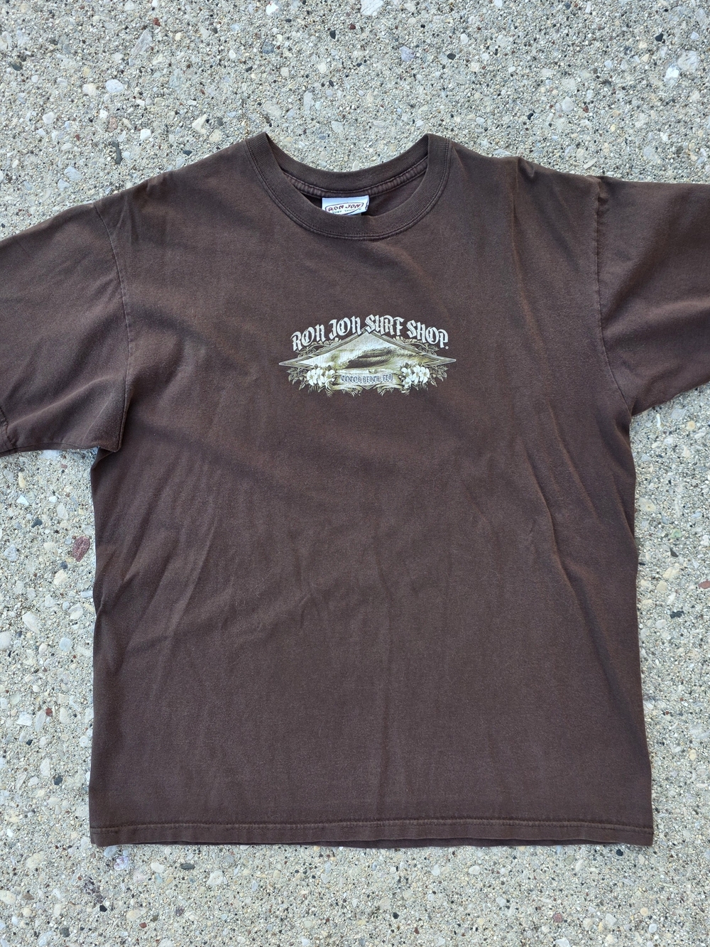Ron Jon Surf Shop Cocoa Beach Graphic Tee Size L Y2K